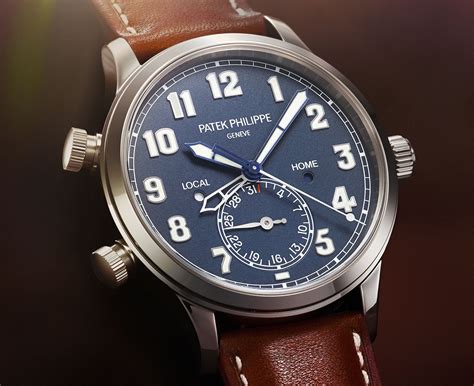 patek philippe calatrava pilot travel time preis|Patek Philippe pilot watch.